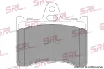 SRLine Piduriklotsi komplekt,  ketaspidur S70-1404