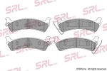 SRLine Piduriklotsi komplekt,  ketaspidur S70-1434