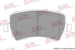 SRLine Piduriklotsi komplekt,  ketaspidur S70-1439