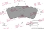 SRLine Piduriklotsi komplekt,  ketaspidur S70-1486