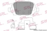 SRLine Piduriklotsi komplekt,  ketaspidur S70-1538