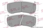SRLine Piduriklotsi komplekt,  ketaspidur S70-1573