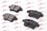 SRLine Piduriklotsi komplekt,  ketaspidur S70-1613