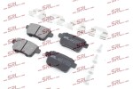 SRLine Piduriklotsi komplekt,  ketaspidur S70-1635