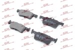 SRLine Piduriklotsi komplekt,  ketaspidur S70-1675