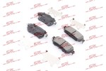 SRLine Piduriklotsi komplekt,  ketaspidur S70-1704