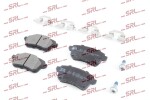 SRLine Piduriklotsi komplekt,  ketaspidur S70-1727