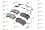 SRLine Piduriklotsi komplekt,  ketaspidur S70-1746