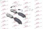 SRLine Piduriklotsi komplekt,  ketaspidur S70-1798
