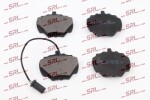 SRLine Piduriklotsi komplekt,  ketaspidur S70-1802