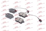 SRLine Piduriklotsi komplekt,  ketaspidur S70-1807