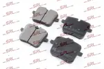 SRLine Комплект тормозных колодок,  дисковый тормоз S70-1998