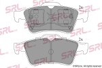 SRLine Piduriklotsi komplekt,  ketaspidur S70-2025