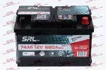 SRLine Käivitusaku 12V 74Ah 680A SE-74624