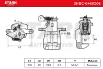Stark Pidurisadul SKBC-0460206