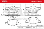 STARK Piduriklotsi komplekt,  ketaspidur SKBP-0010052
