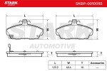 STARK Piduriklotsi komplekt,  ketaspidur SKBP-0010093