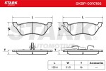 STARK Piduriklotsi komplekt,  ketaspidur SKBP-0010166