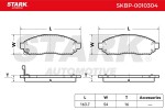 STARK Piduriklotsi komplekt,  ketaspidur SKBP-0010304