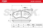 STARK Piduriklotsi komplekt,  ketaspidur SKBP-0010323