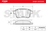 STARK Piduriklotsi komplekt,  ketaspidur SKBP-0010359
