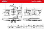 STARK Piduriklotsi komplekt,  ketaspidur SKBP-0010417