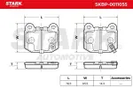 STARK Piduriklotsi komplekt,  ketaspidur SKBP-0011055