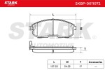 Stark  Piduriklotsi komplekt,ketaspidur SKBP-0011072