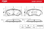 STARK Piduriklotsi komplekt,  ketaspidur SKBP-0011237