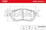 Stark  Piduriklotsi komplekt,ketaspidur SKBP-0011334