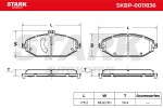 Stark Piduriklotsi komplekt, ketaspidur SKBP-0011836