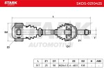 STARK Приводной вал SKDS-0210425