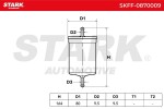 Stark  Kütusefilter SKFF-0870009