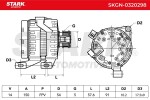 STARK Generaator 14V SKGN-0320298