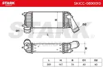 Stark Kompressoriõhu radiaator SKICC-0890010
