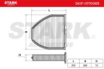 Stark  Filter,salongiõhk SKIF-0170069