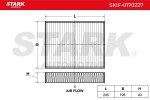 Stark  Фильтр, воздух во внутренном пространстве SKIF-0170227