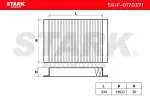 Stark  Filter,salongiõhk SKIF-0170371