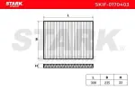 STARK Filter,  salongiõhk SKIF-0170403