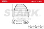 Stark  Filter,salongiõhk SKIF-0170485