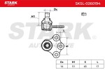 STARK Kande-/juhtliigend šarniir SKSL-0260194