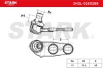 STARK Kande-/juhtliigend šarniir SKSL-0260288