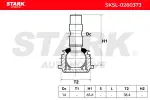 STARK Kande-/juhtliigend šarniir SKSL-0260373