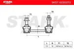 STARK Stabilisaatorivarras SKST-0230272