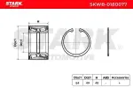 STARK Комплект подшипника ступицы колеса SKWB-0180077