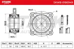 STARK Rattalaagrikomplekt SKWB-0180949