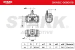STARK pidurisilinder (trummelpidur) SKWBC-0680018