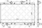 STELLOX Radiaator, mootorijahutus 10-25061-SX