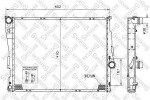 STELLOX Radiaator,  mootorijahutus 10-25128-SX