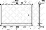 STELLOX Radiaator,  mootorijahutus 10-25973-SX